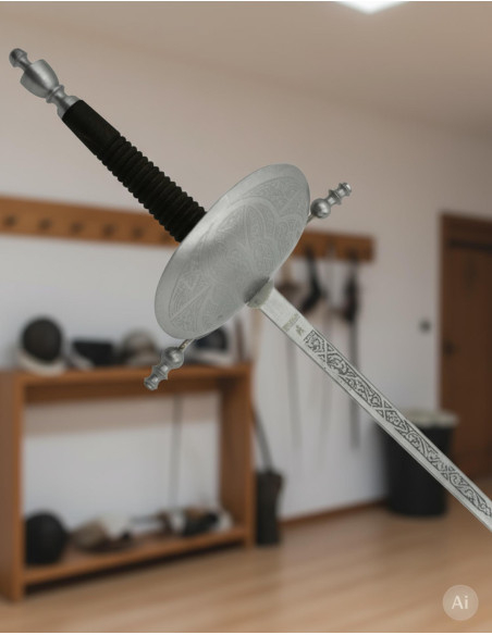 Floret en coquille décoratif, rustique