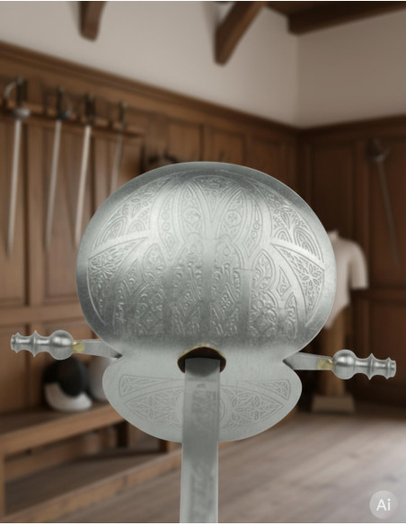 Floret en coquille décoratif, rustique