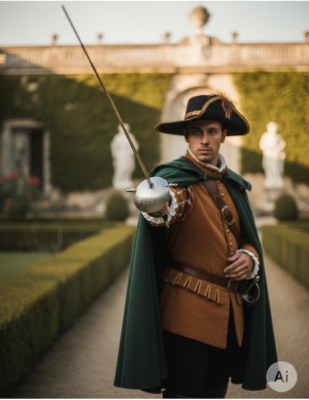 Floret en coquille décoratif, rustique