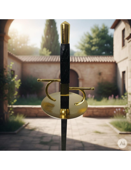 Floret espagnol décoratif, doré