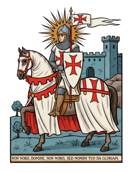 T-shirt gris chiné pour homme sur le...