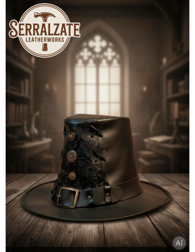 Chapeau Johann le Chasseur de Sorcières Deluxe, noir