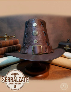 Chapeau Johann le Chasseur de Sorcières Deluxe, marron 2