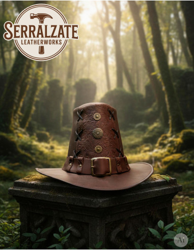 Chapeau Johann le Chasseur de Sorcières Deluxe, marron