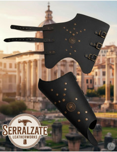 Jambières de légionnaire romain, noires