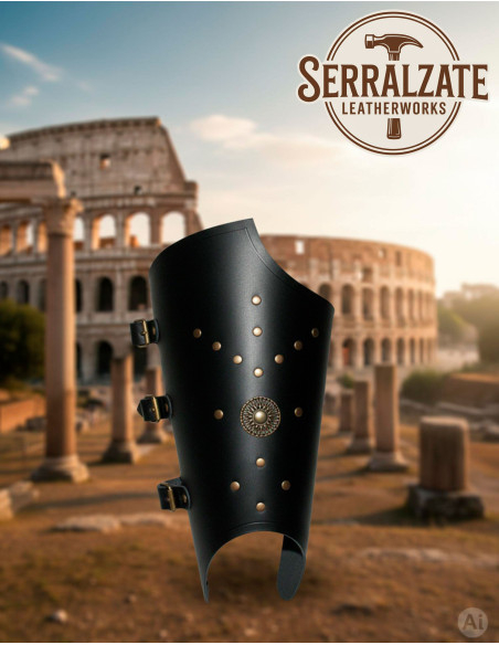 Jambières de légionnaire romain, noires