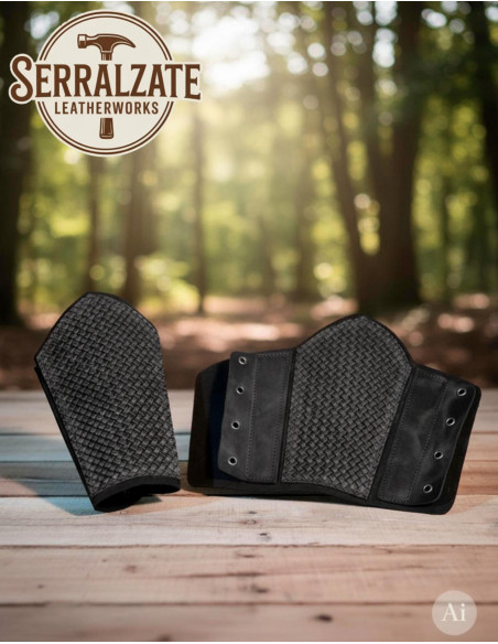 Bracelet Viking Roi Haakon en noir