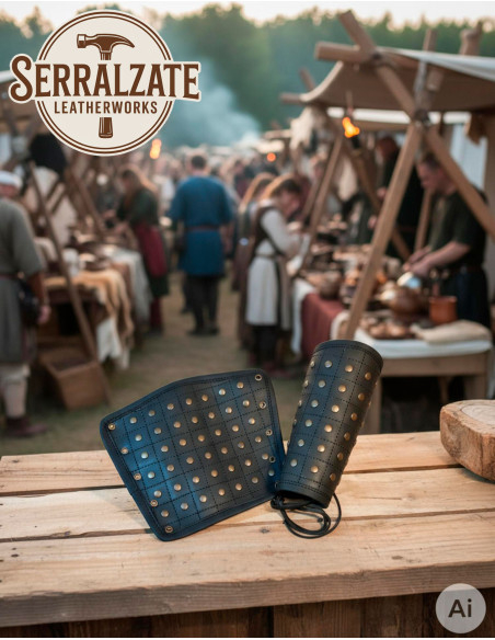 Bracelets médiévaux renforcés Evan en...