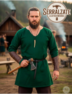 Bracelets soldat Hernán en cuir marron 2