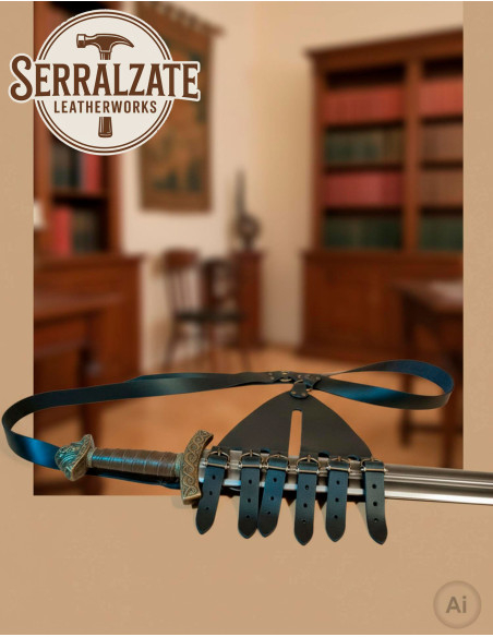 Tahalí Renaissance à 6 boucles...