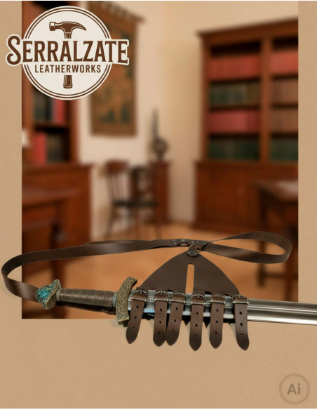 Tahalí Renaissance à 6 boucles...