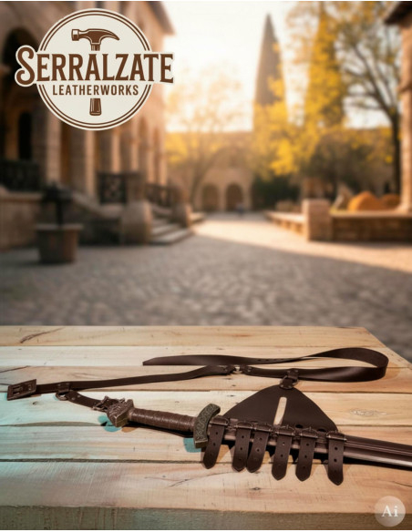 Tahalí Renaissance à 6 boucles...