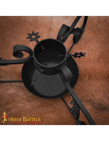 Support forgé pour arbre de Noël...