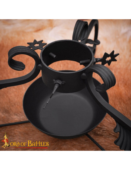 Support forgé pour arbre de Noël...