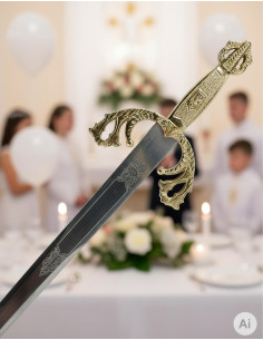 Épée Tizona pour communions (avec texte gravé personnalisé) 2