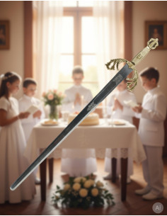 Épée Tizona pour communions (avec texte gravé personnalisé)