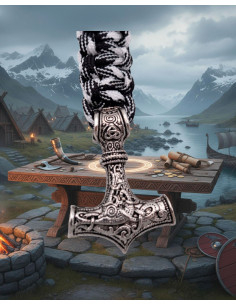 Bracelet en paracord avec marte de Thor 2