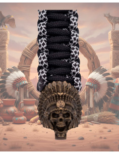 Bracelet en paracord avec fermeture métallique Indien de... 2