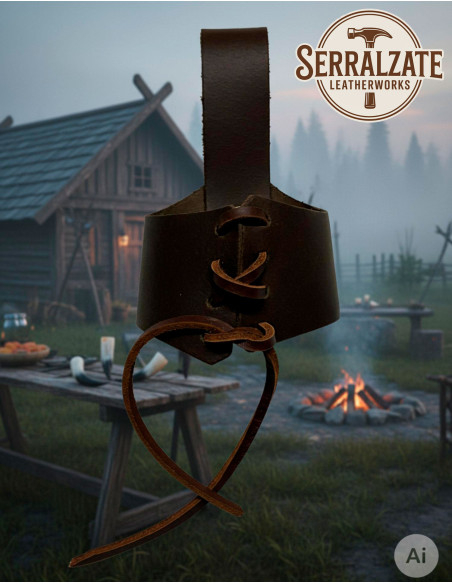 Tahalí viking pour porter une corne,...