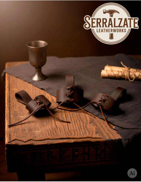 Tahalí viking pour porter une corne,...