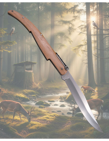 Couteau à cran d'arrêt Third de la série Bois d'Érable (28,5 cm.)