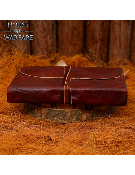 Carnet médiéval rustique à couverture...
