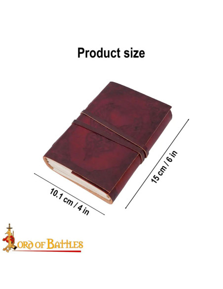 Journal médiéval à couverture en...