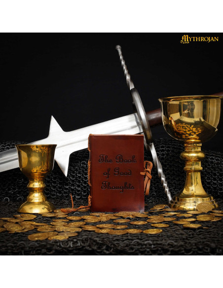 Journal médiéval à couverture en...