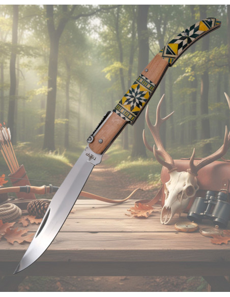 Couteau à cliquet Third décoré de la...