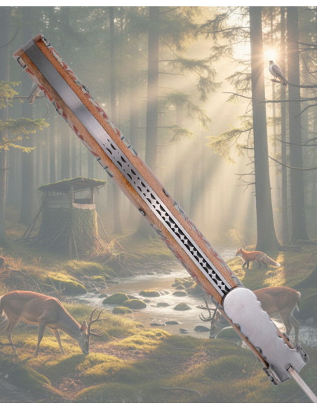 Couteau à cliquet Third mango décoré...