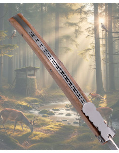 Couteau à cliquet troisième série en bois d'érable (32,7... 2