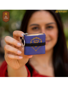 Porte-clés mini journal en cuir World Of Warcraft - Alliance 2