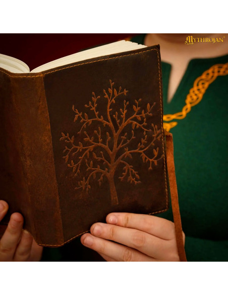 Journal médiéval à couverture en...