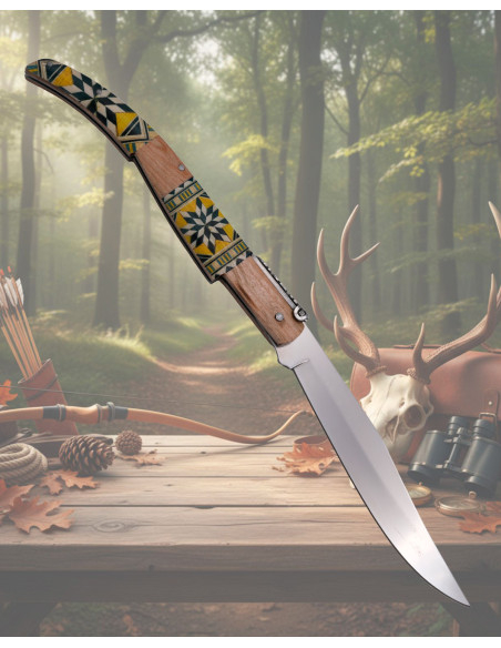 Couteau à cliquet Third poignée en...