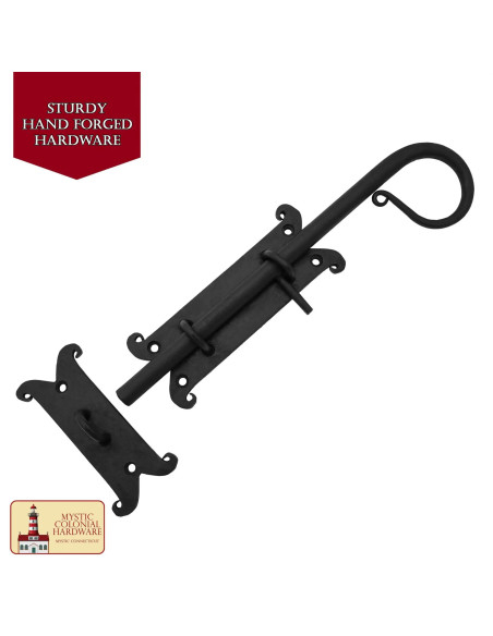 Verrou rustique de porte avec pêne...