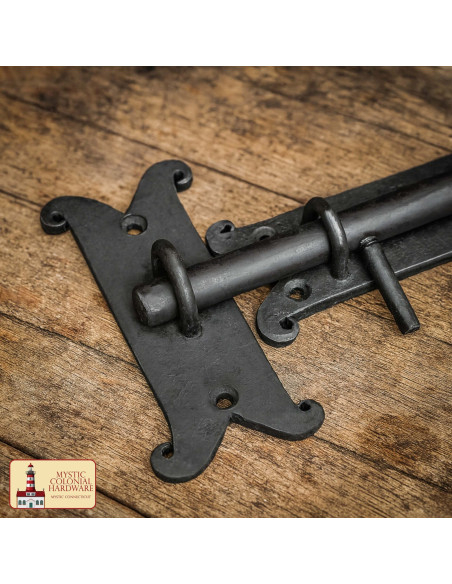 Verrou rustique de porte avec pêne...