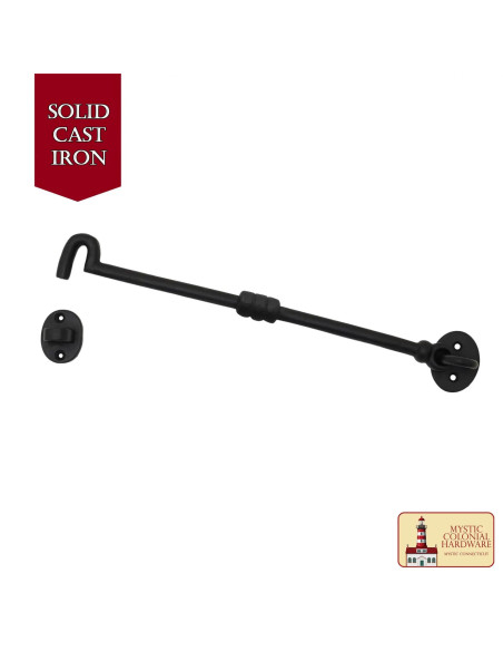 Verrou rustique avec crochet et œil...