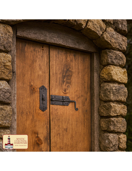 Gâche rustique forgée à la main pour...