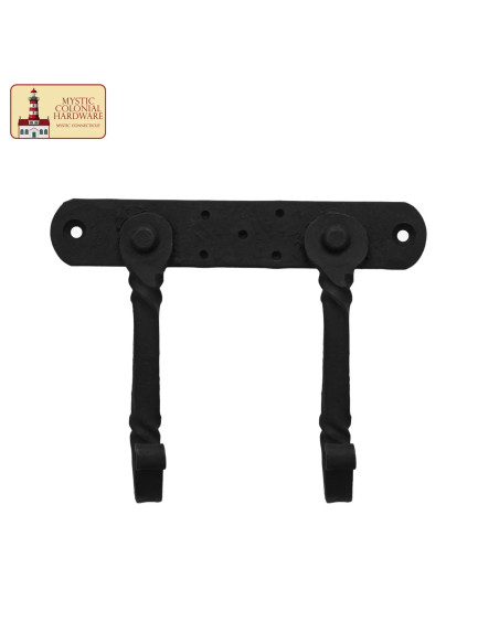 Porte-manteau rustique avec double...