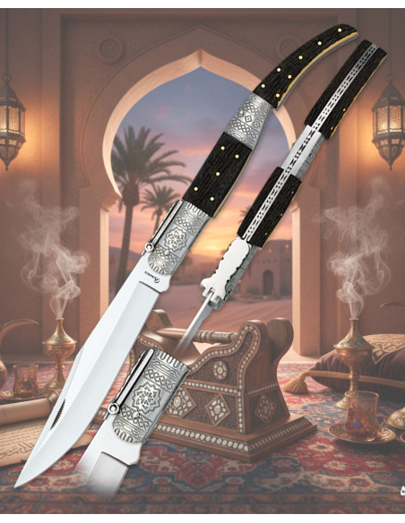 Couteau arabe décoré numéro trois...