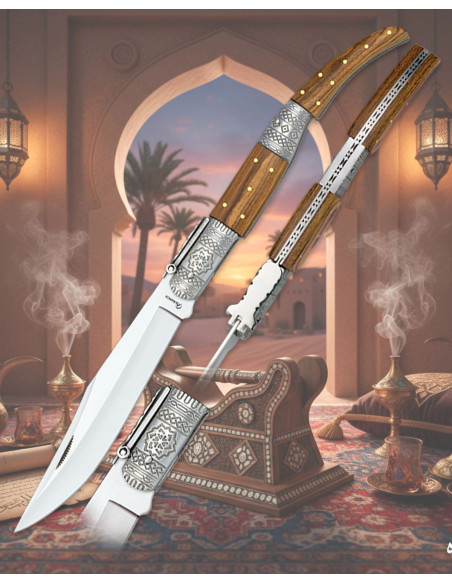 Couteau arabe décoré numéro trois...