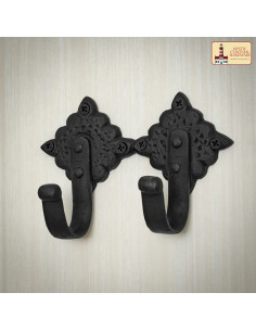 Support double rustique à suspendre muralement (10,2 x...