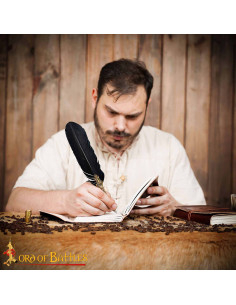 Journal médiéval à couverture en cuir avec design Arbre... 2