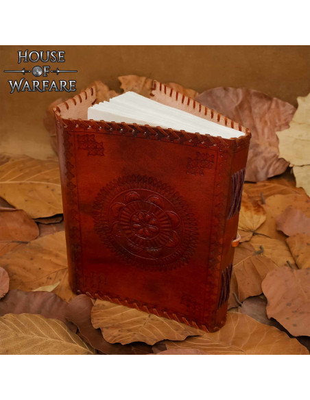 Journal médiéval à couverture en...