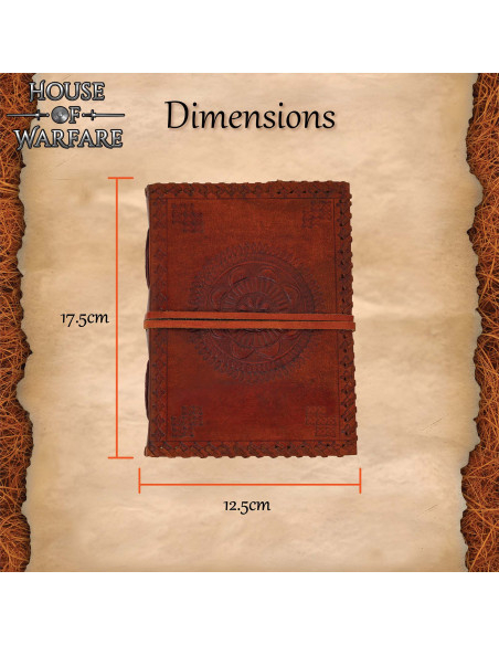 Journal médiéval à couverture en...