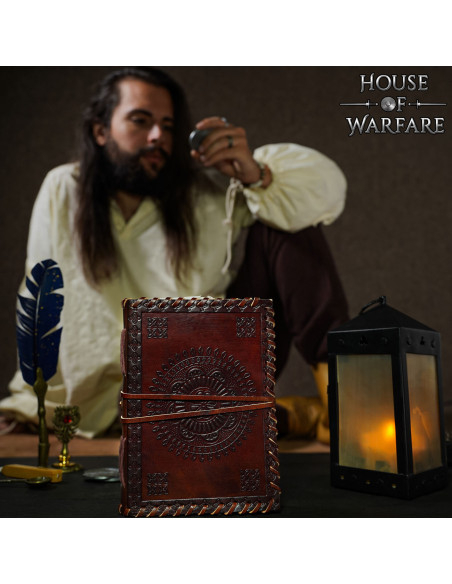 Journal médiéval à couverture en...