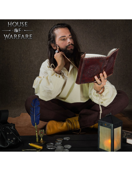 Journal médiéval à couverture en...