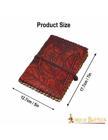 Journal médiéval à couverture en...