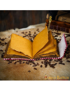 Journal médiéval à couverture en cuir modèle magie Celtique 2