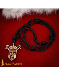 Pendentif viking en bronze amulette du Guerrier 2